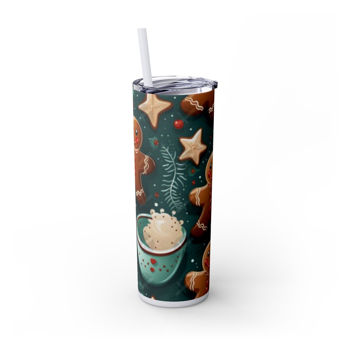 20oz Slim Tumbler: Sweet Gingerbread