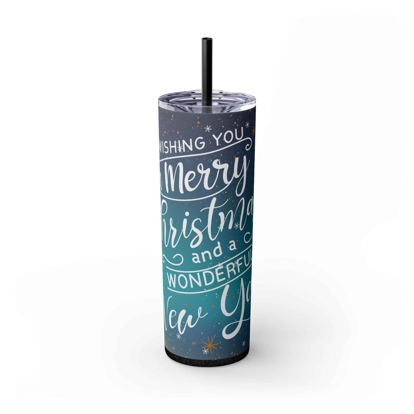 20oz Slim Tumbler: Christmas Gnomes - Eraya Studio