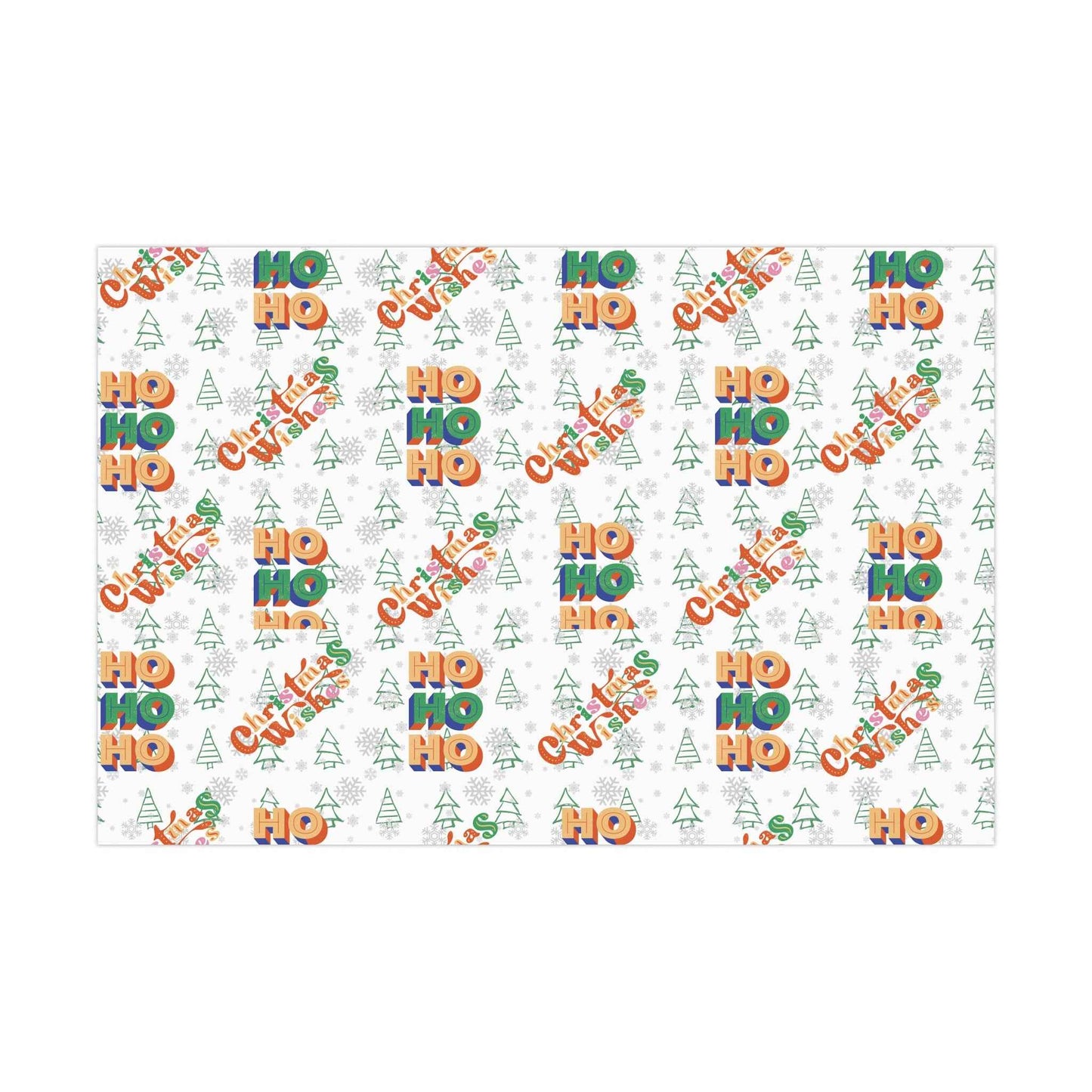 HOHOHO Christmas Gift Wrapping Paper - Eraya Studio