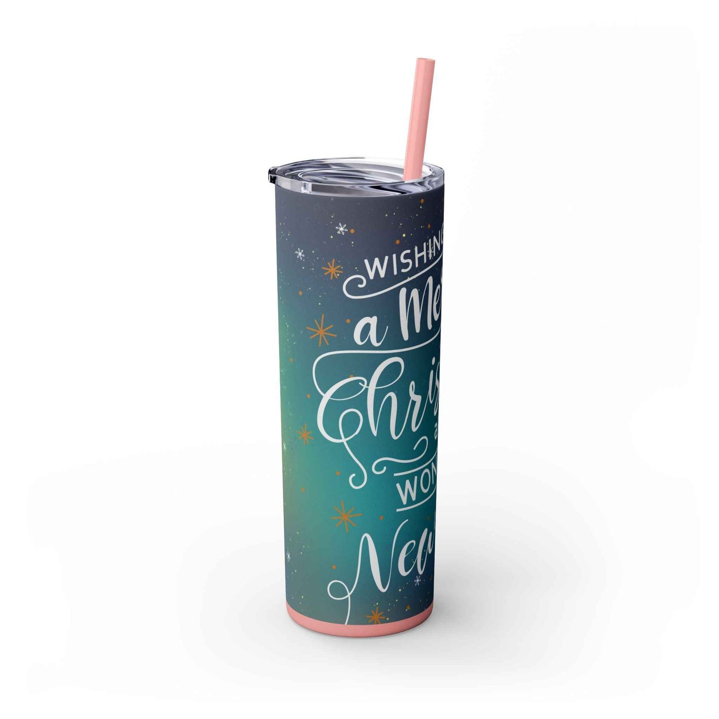 20oz Slim Tumbler: Christmas Gnomes - Eraya Studio