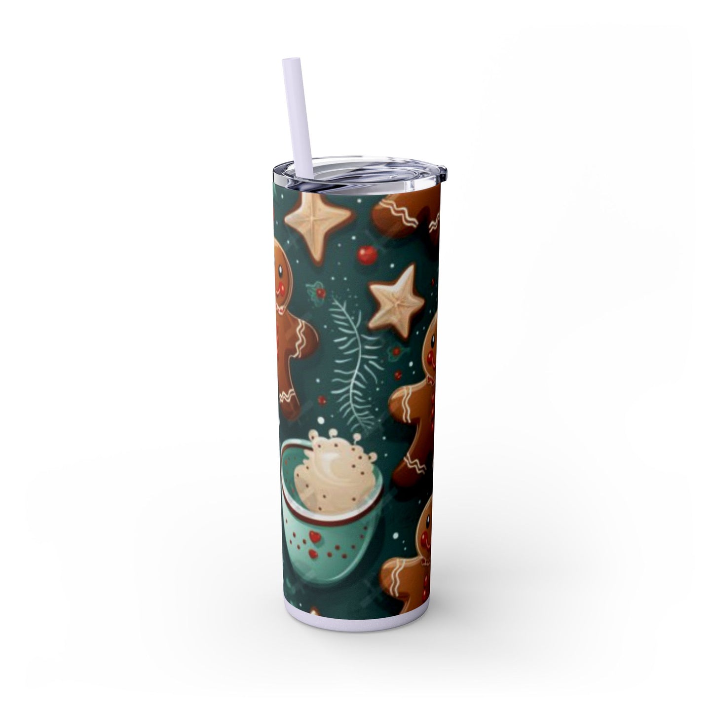 20oz Slim Tumbler: Sweet Gingerbread
