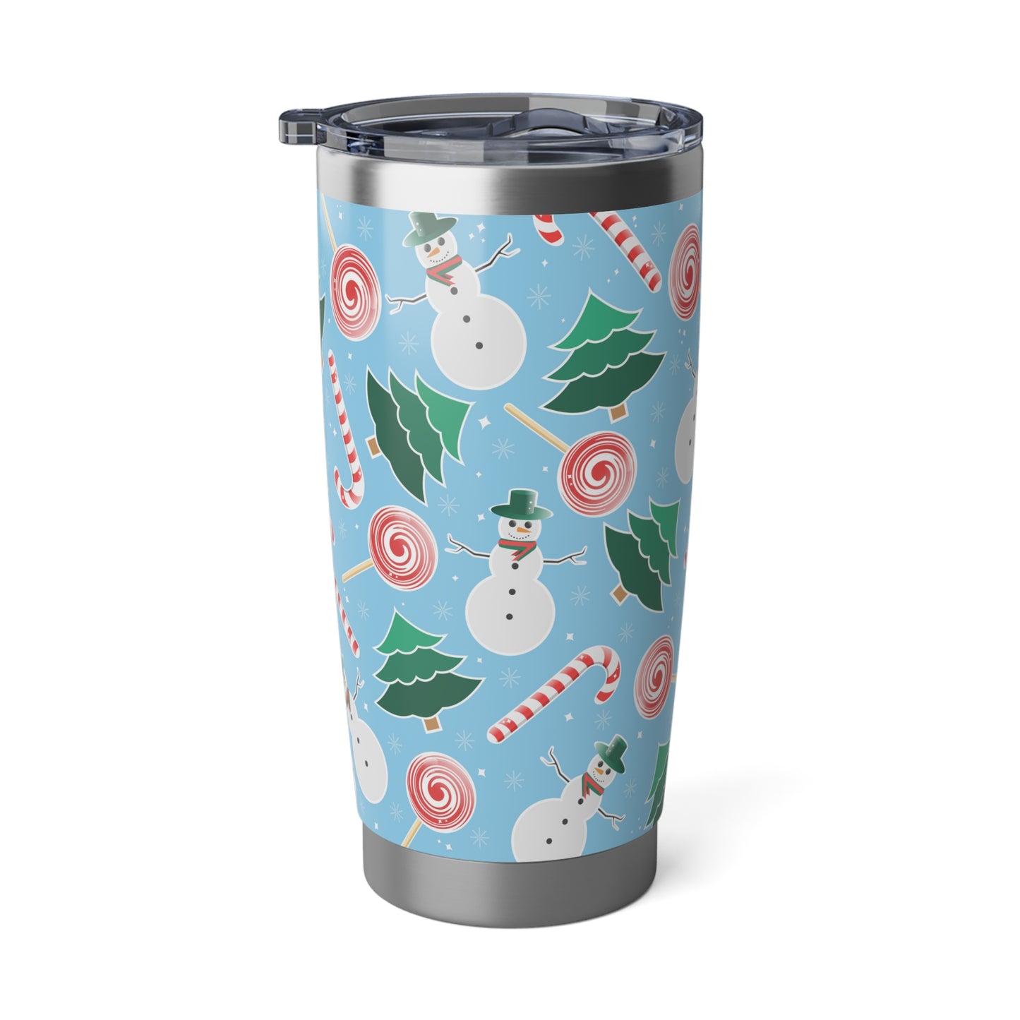 Personalized Christmas Snowman 20oz Tumbler