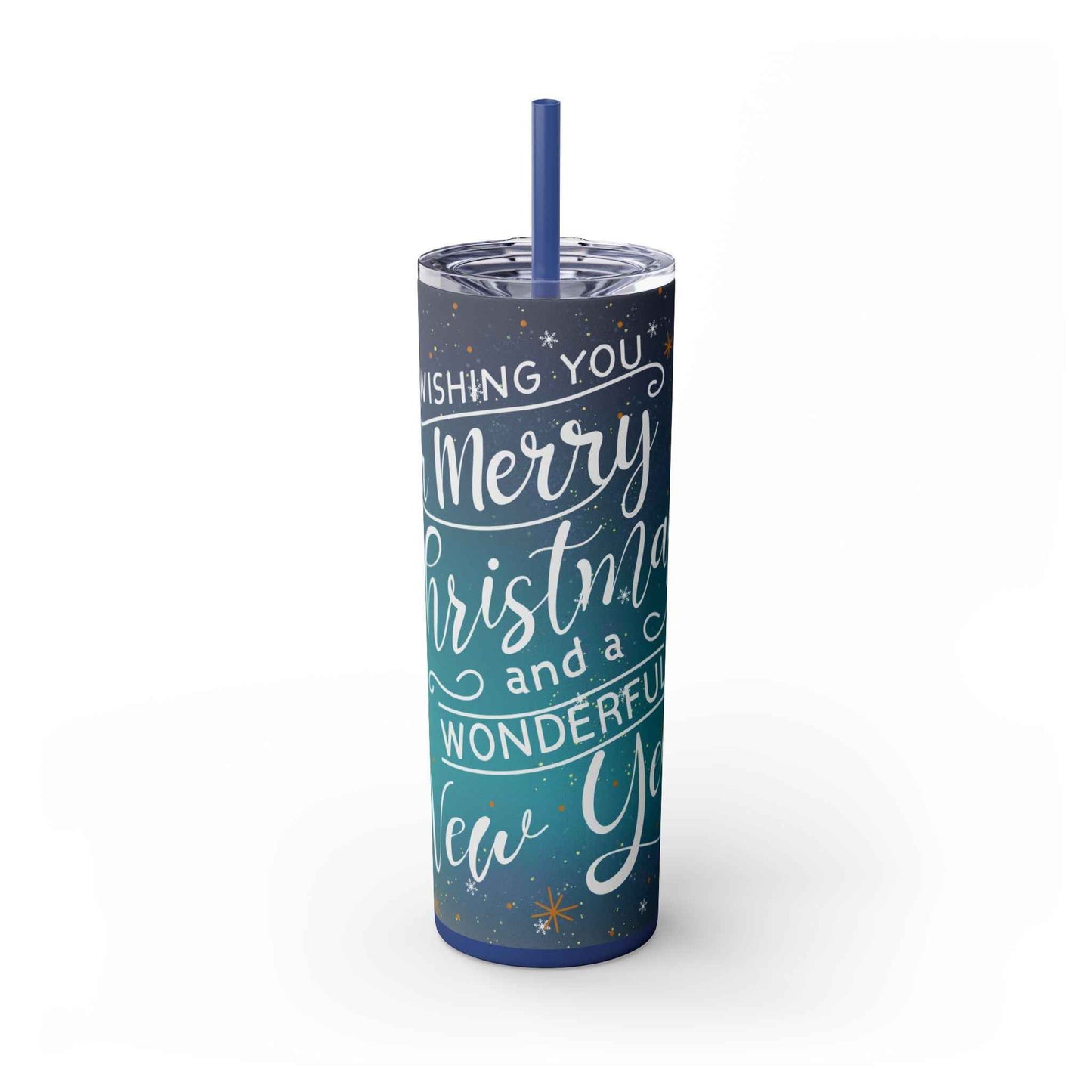 20oz Slim Tumbler: Christmas Gnomes - Eraya Studio
