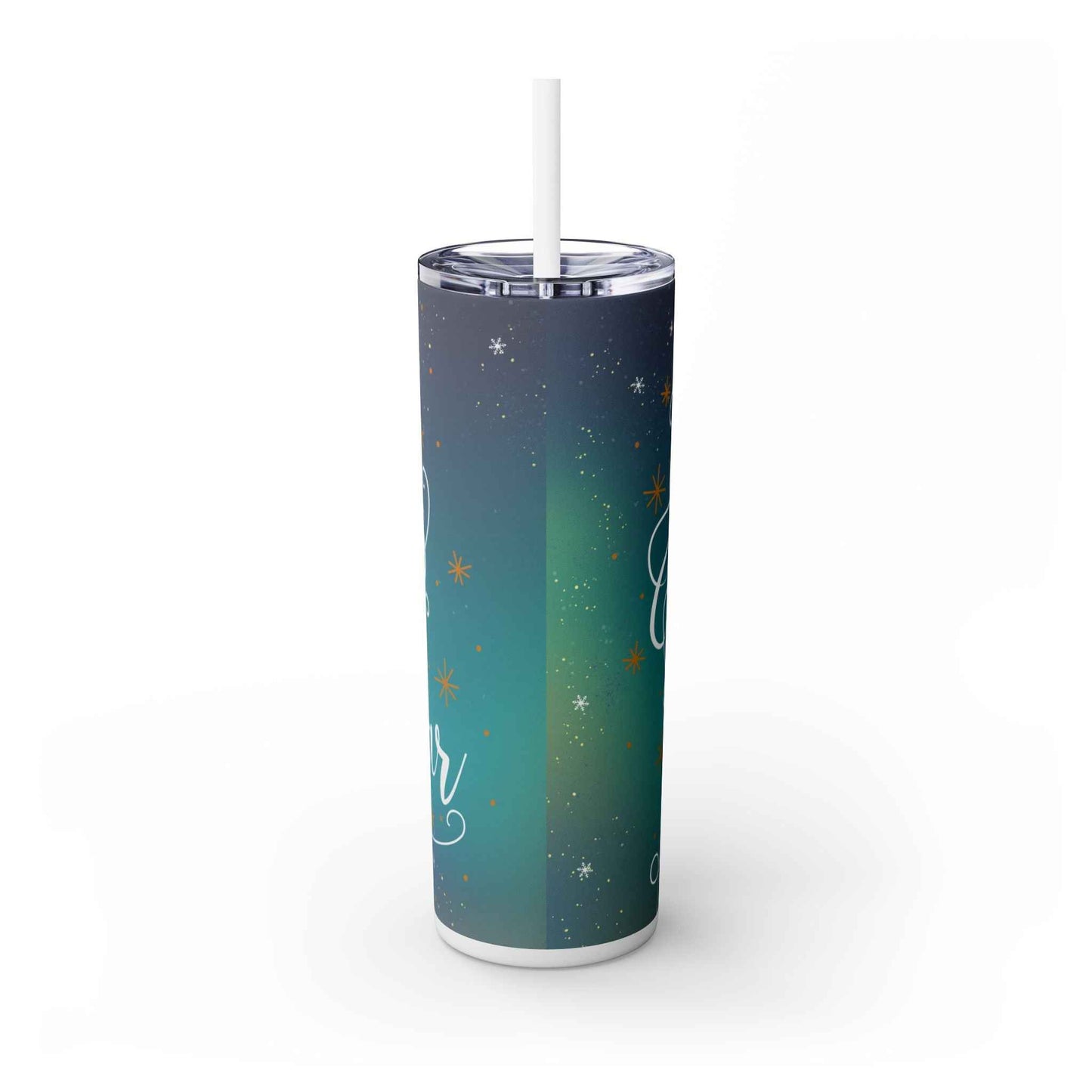 20oz Slim Tumbler: Christmas Gnomes - Eraya Studio