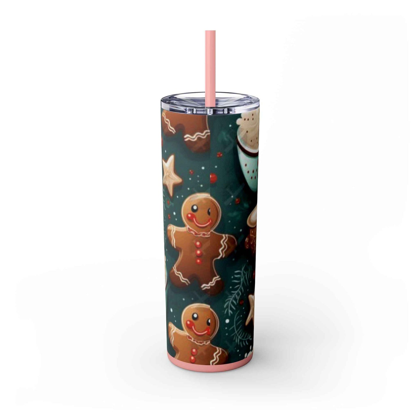 20oz Slim Tumbler: Sweet Gingerbread - Eraya Studio