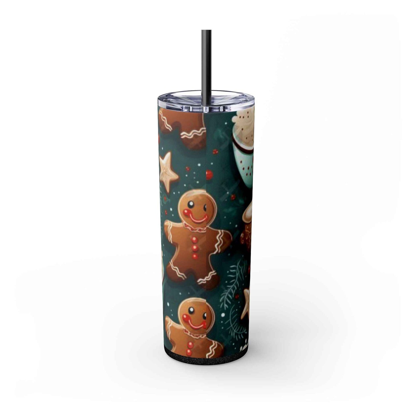 20oz Slim Tumbler: Sweet Gingerbread - Eraya Studio