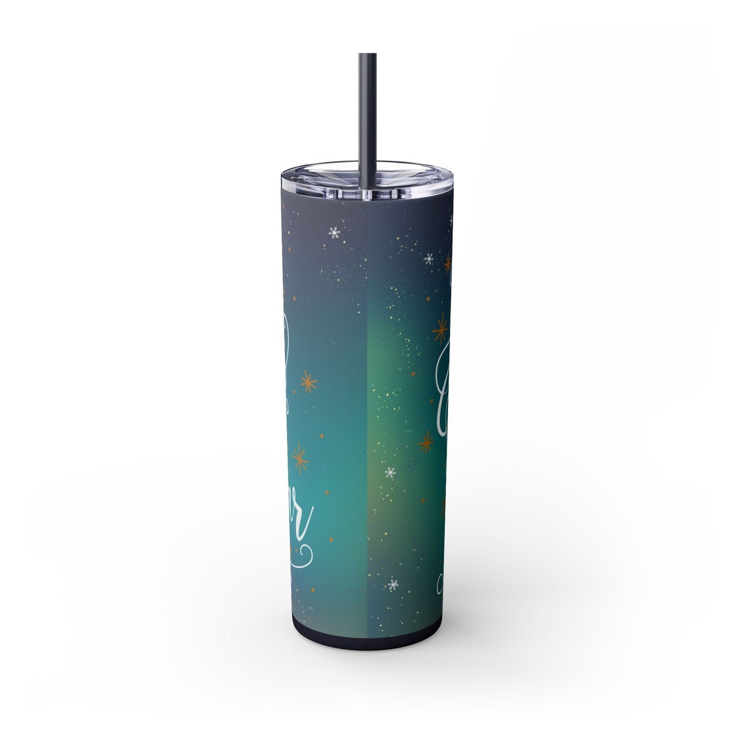 20oz Slim Tumbler: Christmas Gnomes