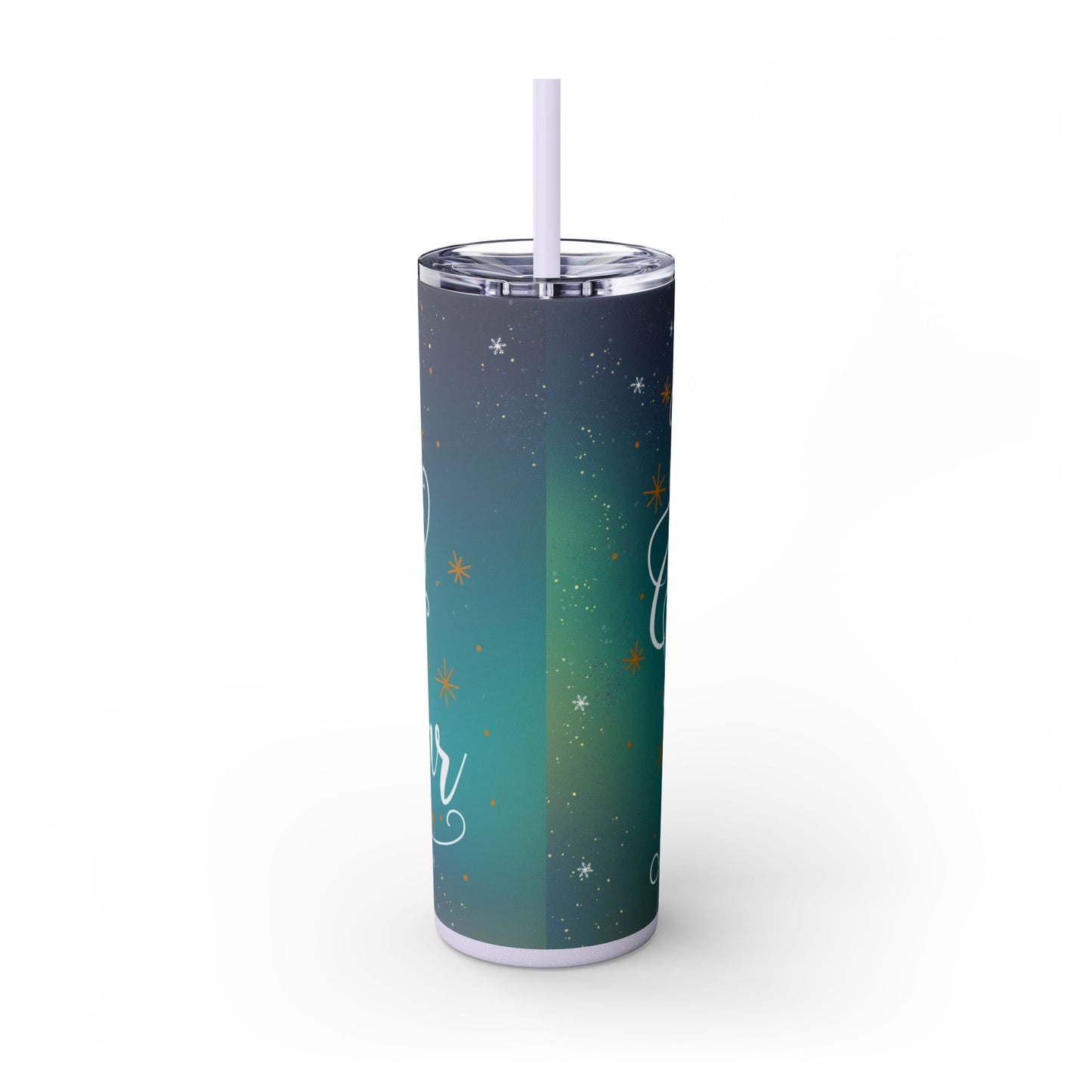 20oz Slim Tumbler: Christmas Gnomes