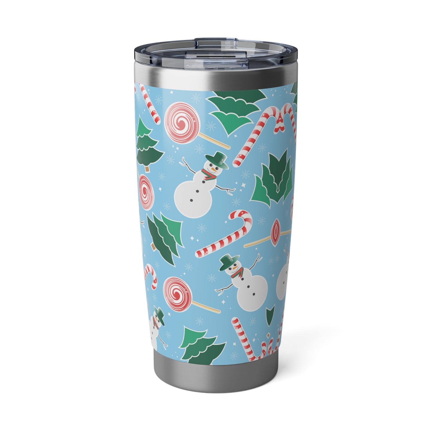 Personalized Christmas Snowman 20oz Tumbler