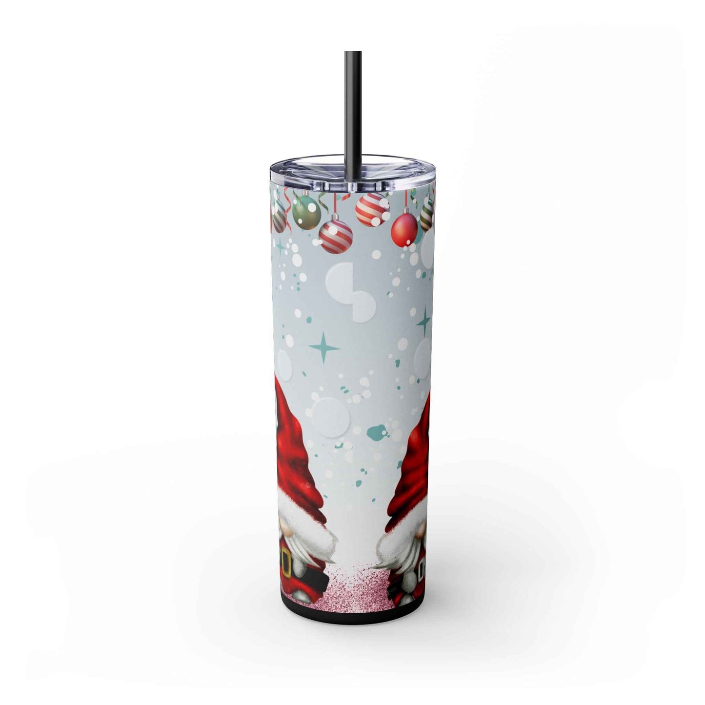 20oz Slim Tumbler: Christmas Gnomes - Eraya Studio