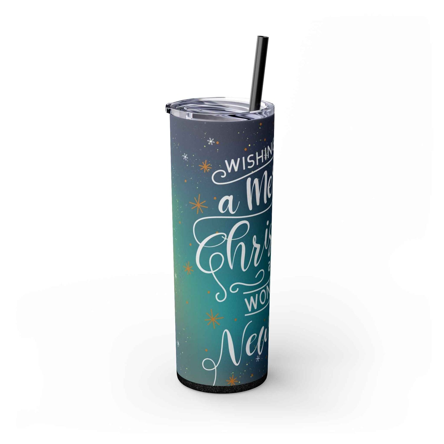 20oz Slim Tumbler: Christmas Gnomes - Eraya Studio
