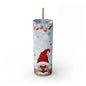 20oz Slim Tumbler: Christmas Gnomes - Eraya Studio