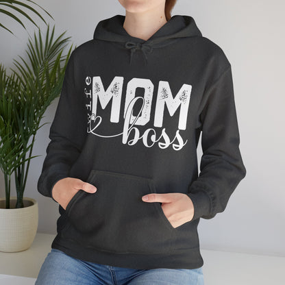 Wife Mom Boss Hoodie - Mother's Day Gift - Custom Mama Hoodie