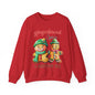 Sweet Gingerbread Design Unisex Sweater Crewneck Sweatshirt Gifts for Him Gift for Her Sweatshirt  Gingerbread Design Christmas Sweater