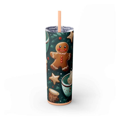 20oz Slim Tumbler: Sweet Gingerbread - Eraya Studio