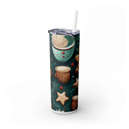 20oz Slim Tumbler: Sweet Gingerbread - Eraya Studio