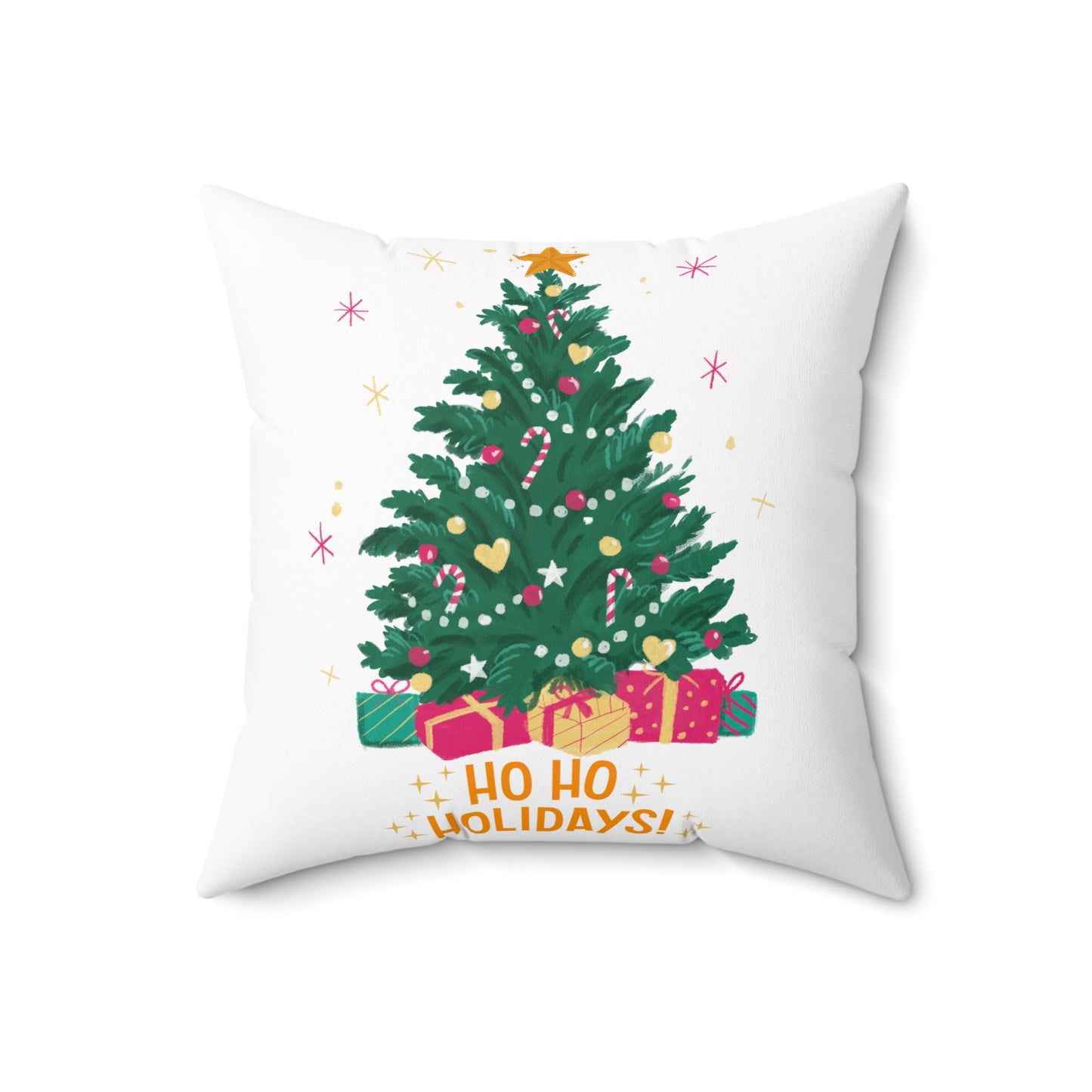 Spun Polyester Square Pillow