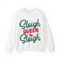 SLEIGH QUEEN Christmas Crewneck Sweatshirt - Eraya Studio