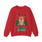 Christmas Reindeer Crewneck Sweatshirt - Eraya Studio