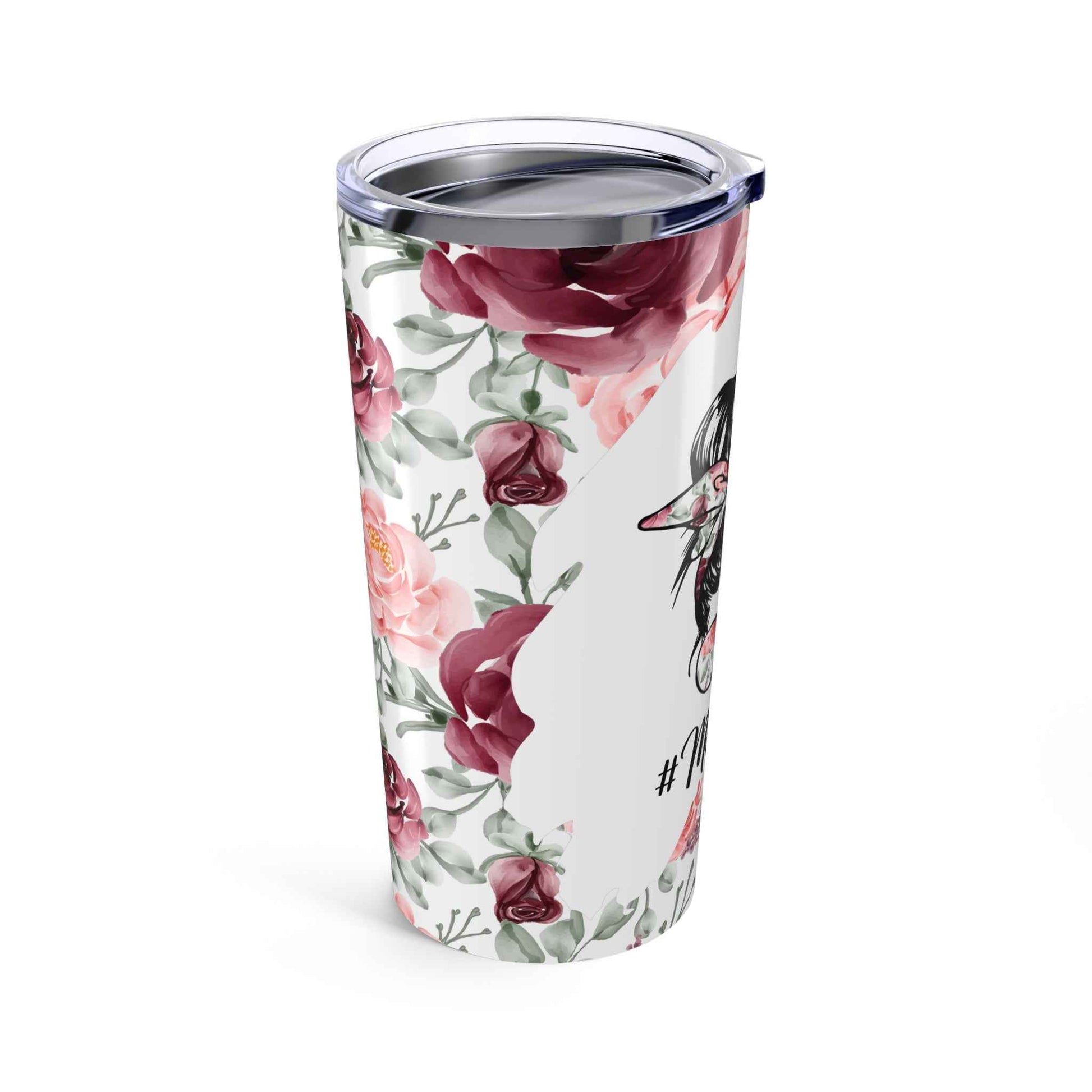 20oz Insulated Tumbler: Mom Life - Eraya Studio