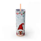 20oz Slim Tumbler: Christmas Gnomes - Eraya Studio