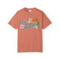 Mom Retro Flowers T-Shirt - Personalised Mother's Day Gift for Mama