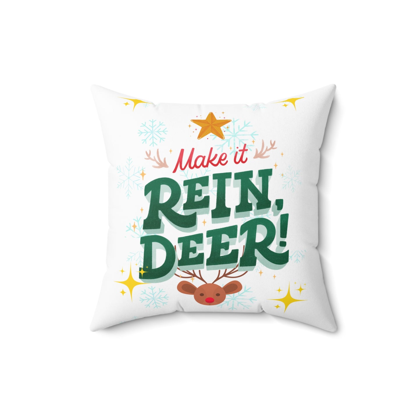 Spun Polyester Square Pillow