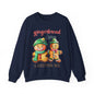 Sweet Gingerbread Design Unisex Sweater Crewneck Sweatshirt Gifts for Him Gift for Her Sweatshirt  Gingerbread Design Christmas Sweater