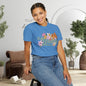 Mom Retro Flowers T-Shirt - Personalised Mother's Day Gift for Mama