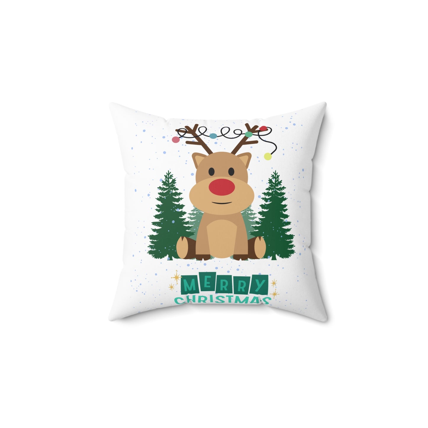 Spun Polyester Square Pillow