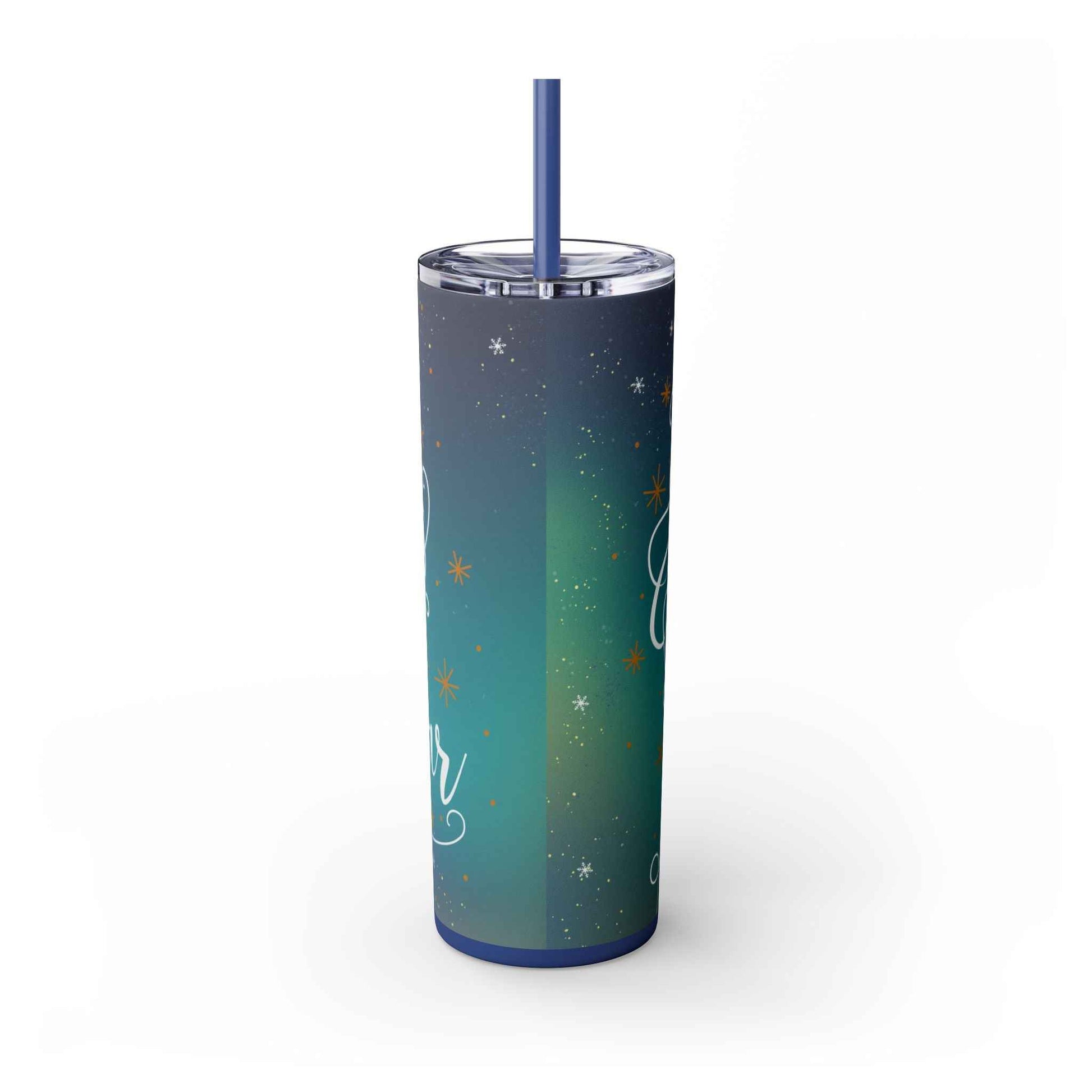 20oz Slim Tumbler: Christmas Gnomes - Eraya Studio
