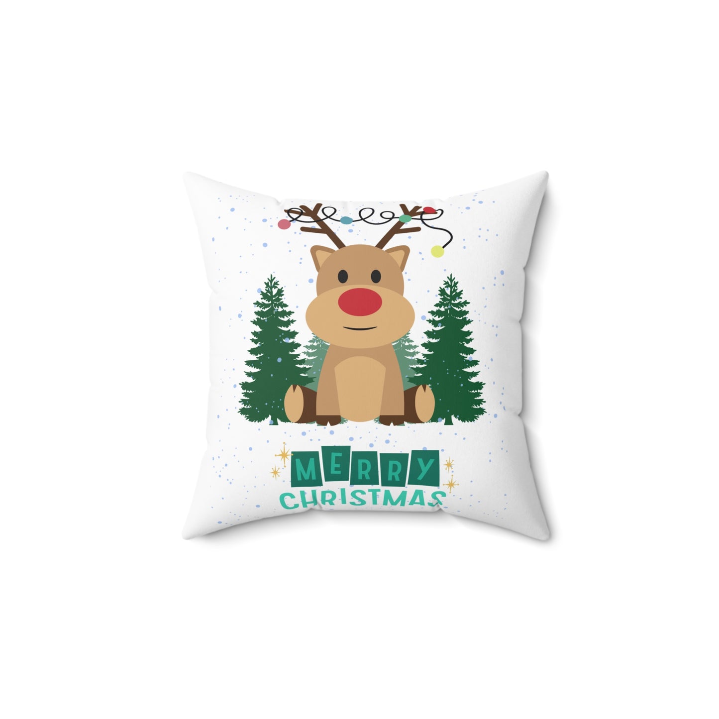 Spun Polyester Square Pillow