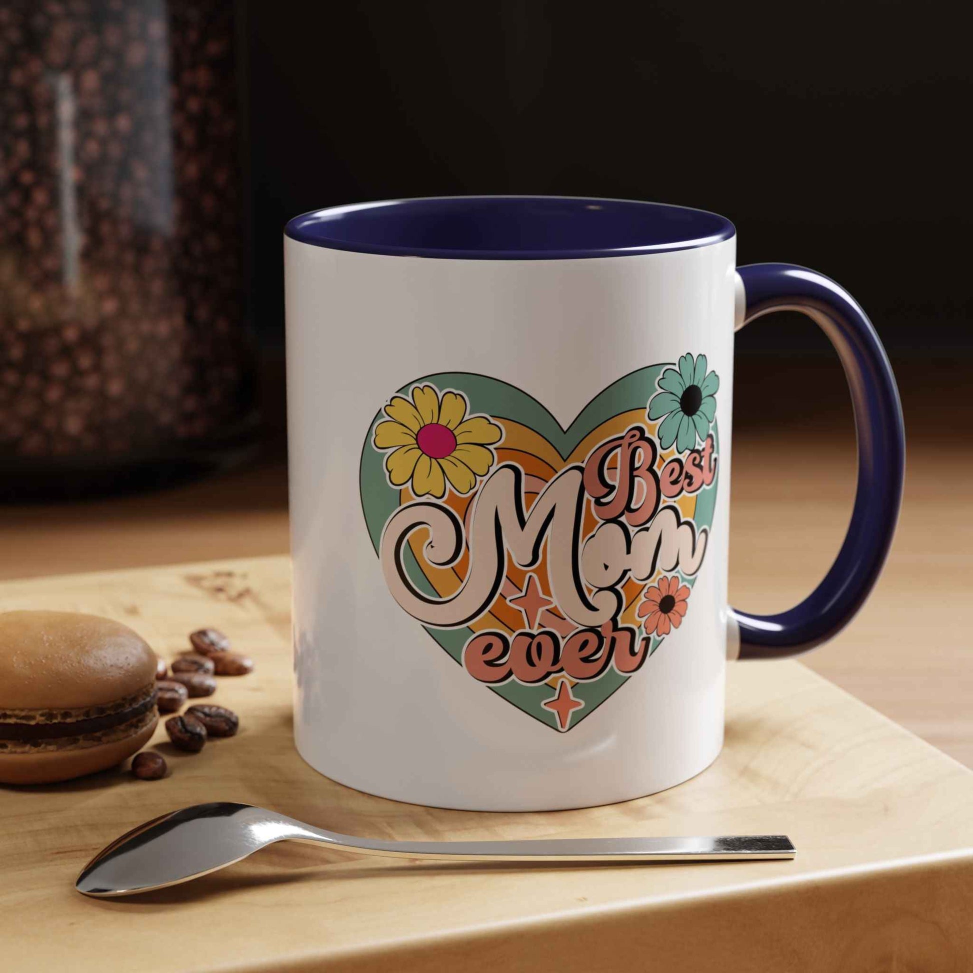 11oz Ceramic Mug: Best Mom Ever - Gift for Moms - Eraya Studio