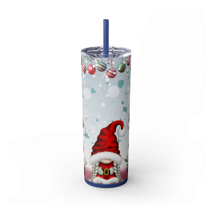 20oz Slim Tumbler: Christmas Gnomes - Eraya Studio