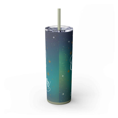 20oz Slim Tumbler: Christmas Gnomes - Eraya Studio
