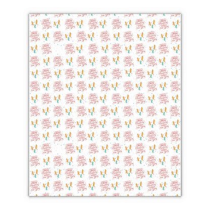 Merry Christmas Gift Wrapping Paper Custom-Printed - Eraya Studio