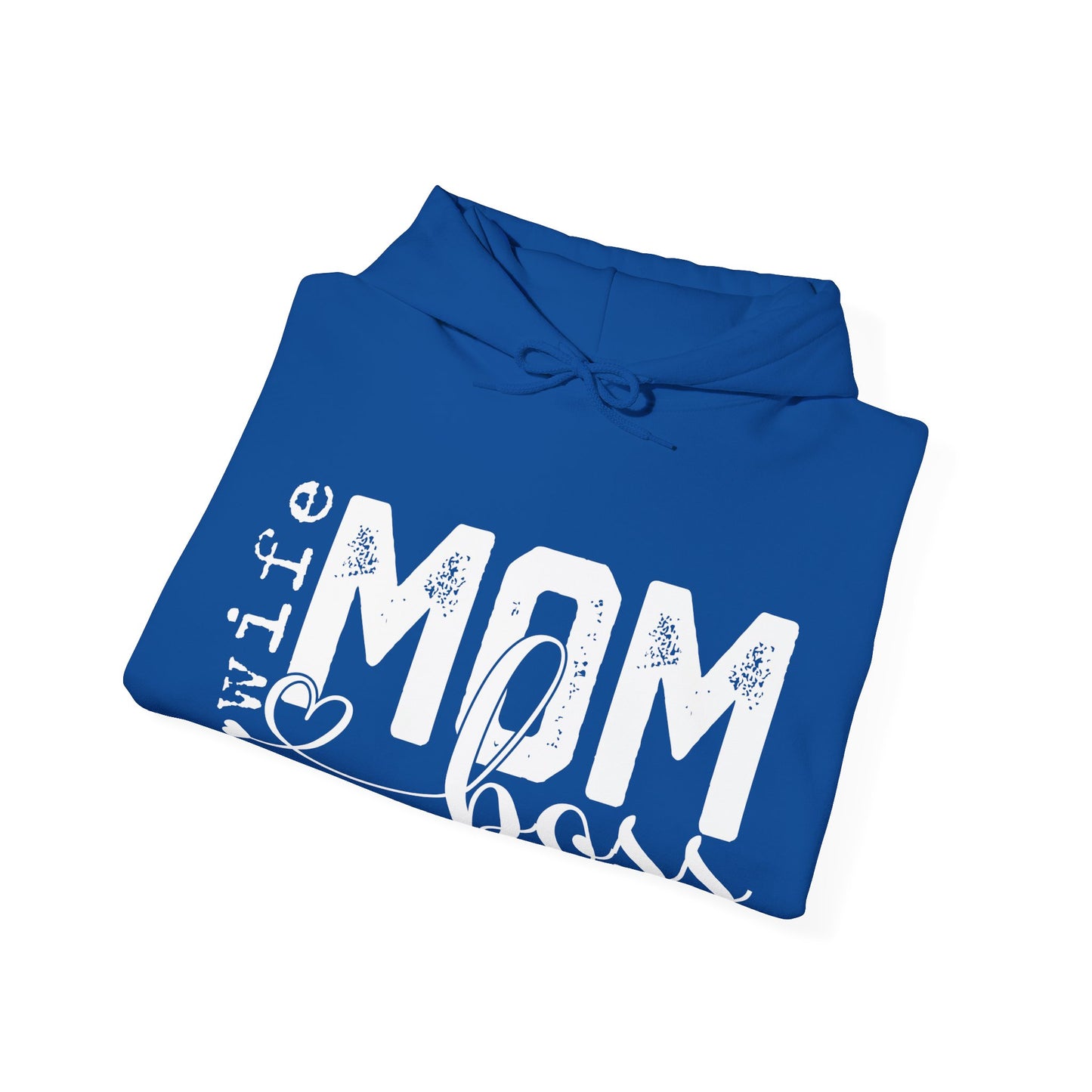 Wife Mom Boss Hoodie - Mother's Day Gift - Custom Mama Hoodie