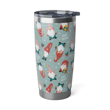 Personalized Christmas Gnomes 20oz Tumbler Christmas Gift Gnome Christmas Theme Vagabond Tumbler Personalized Gift for Holiday