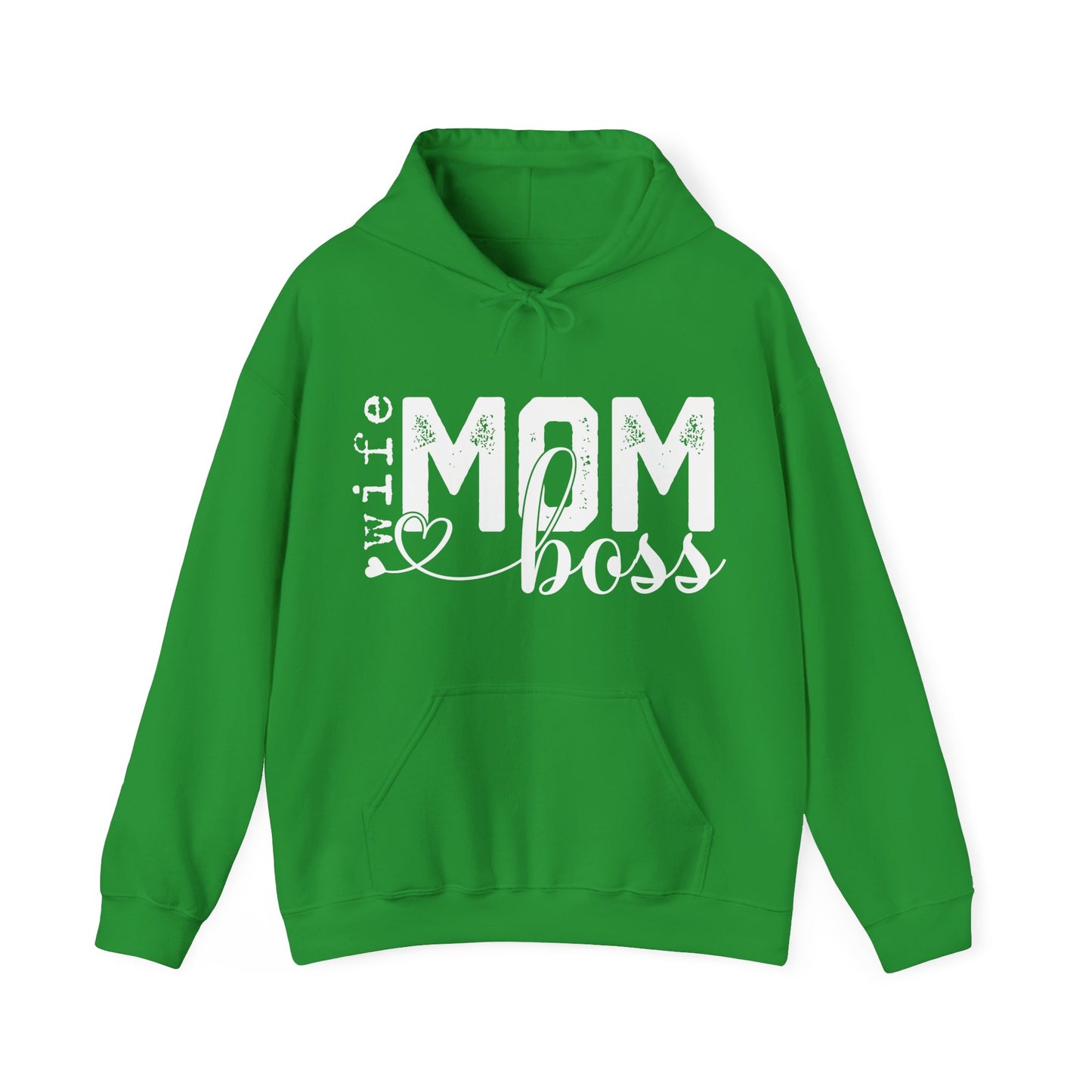 Wife Mom Boss Hoodie - Mother's Day Gift - Custom Mama Hoodie