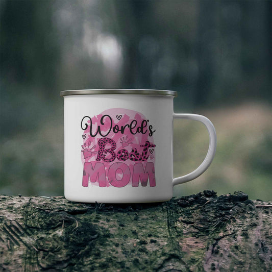 11oz Enamel Mug: Best Mom - Eraya Studio