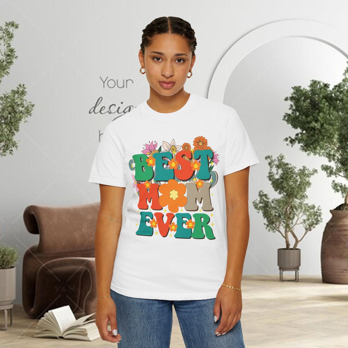 Best Mom Ever Unisex T-shirt - Personalised Mother's Day Gift