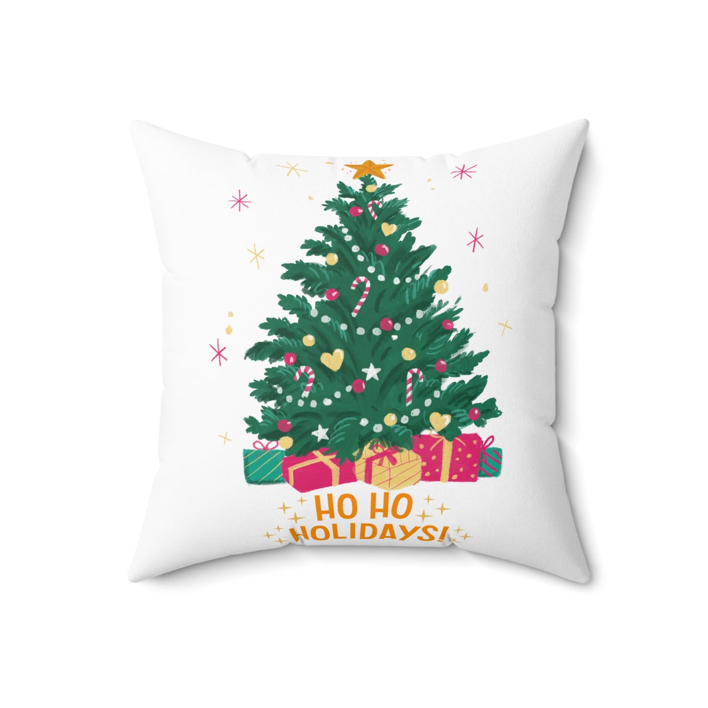Spun Polyester Square Pillow