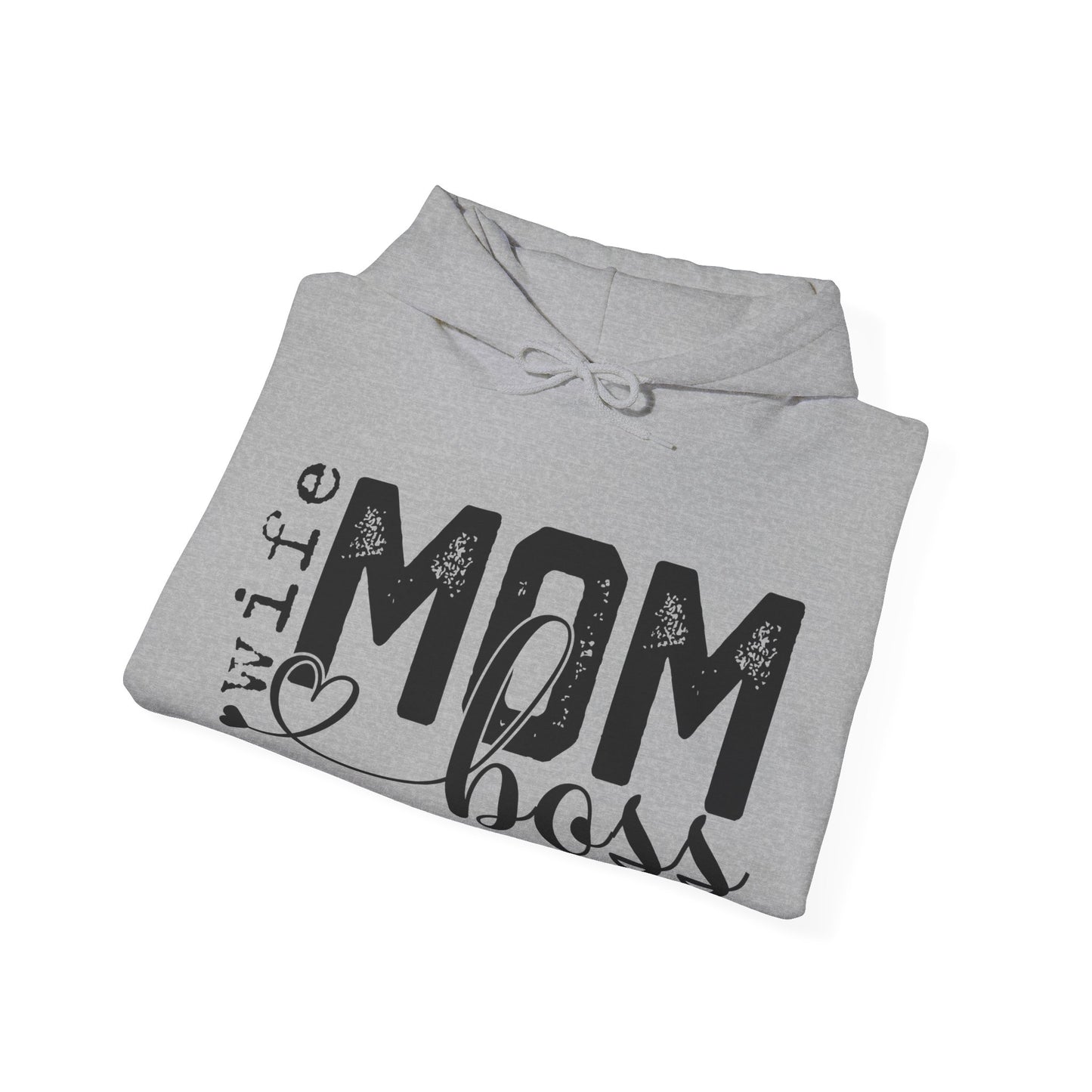 Wife Mom Boss Hoodie - Mother's Day Gift - Custom Mama Hoodie