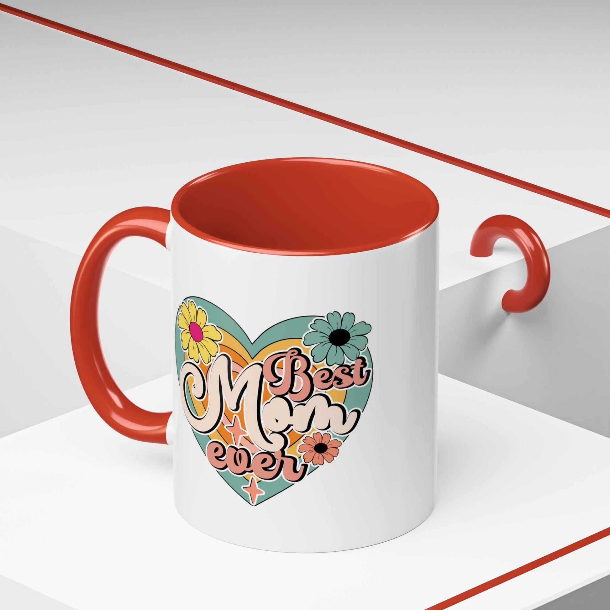 11oz Ceramic Mug: Best Mom Ever - Gift for Moms - Eraya Studio