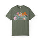 Mom Retro Flowers T-Shirt - Personalised Mother's Day Gift for Mama