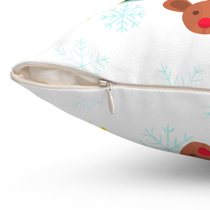 Spun Polyester Square Pillow