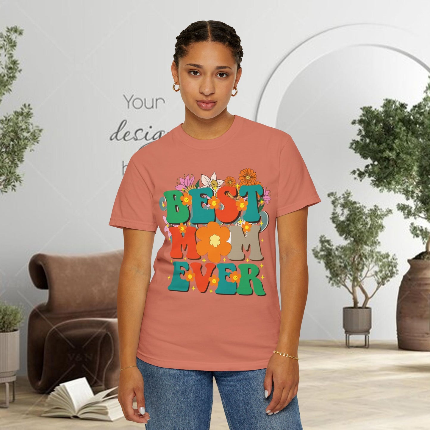 Best Mom Ever Unisex T-shirt - Personalised Mother's Day Gift