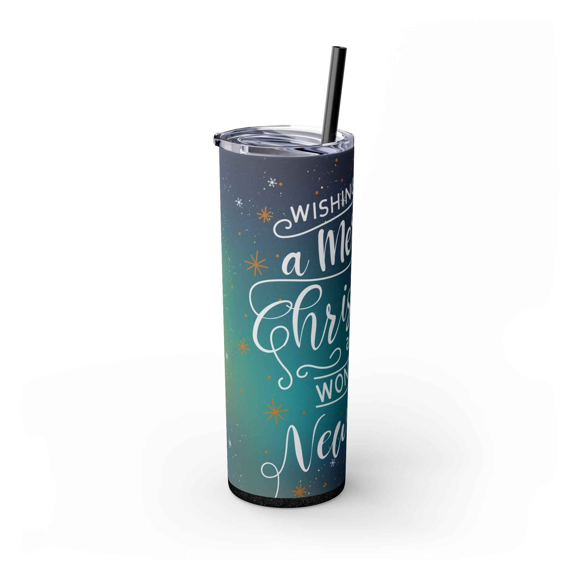 20oz Slim Tumbler: Christmas Gnomes - Eraya Studio