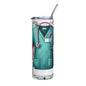 20oz. Slim Tumbler: Medical Themed Colorful - Eraya Studio