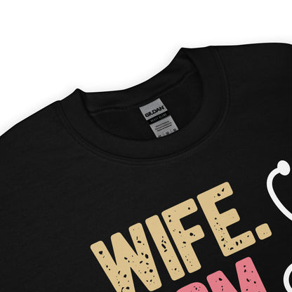 Wife Mom Doctor Legend Sweatshirt – Personalized Gift for Her | Cozy Unisex Pullover